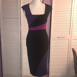 Cocktail multi-colored dress 👗 Size 0